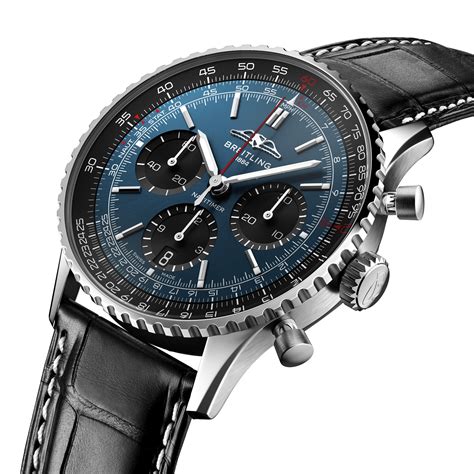 breitling navitimer world blue|Breitling Navitimer 1 41mm.